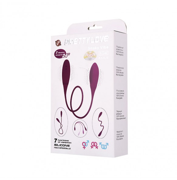 PRETTY LOVE Phantom Mutual Vibrator (Chargeable - Spiral Model)